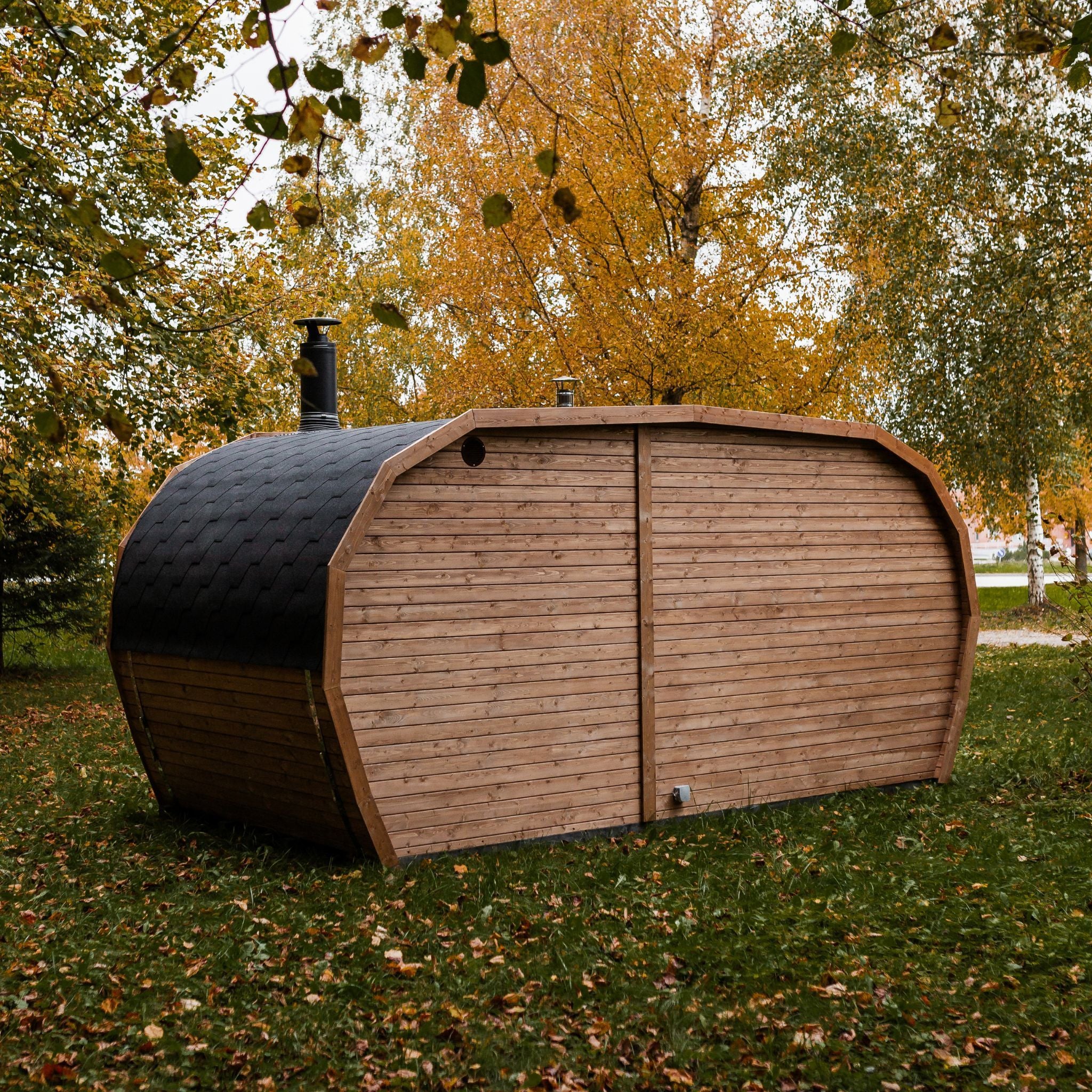 2in1 OASE Sauna und Hottub, Handgefertigt