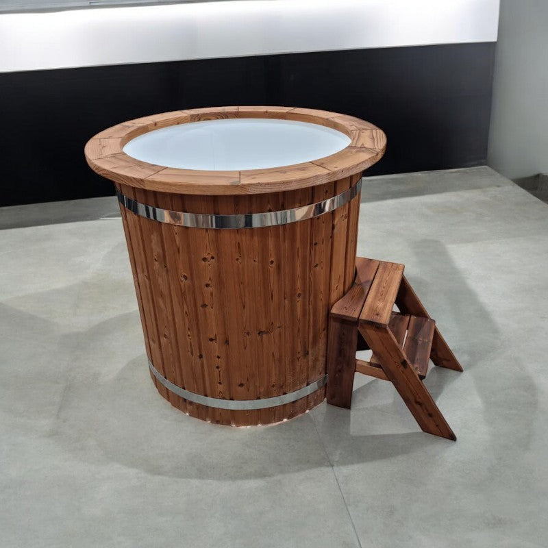 Cold Tub, Klassisches Holzbadefass, Handgefertigt