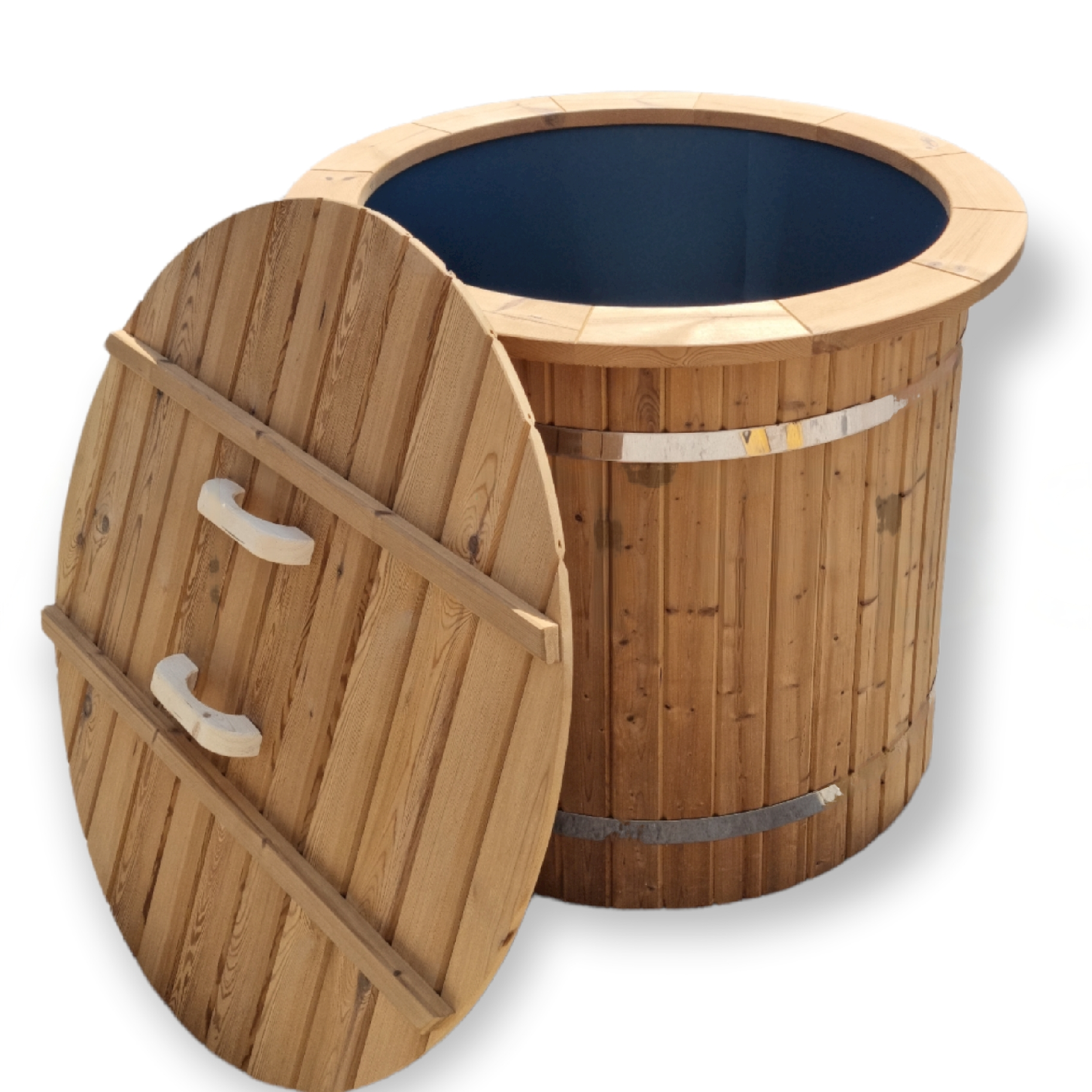 Cold Tub, Klassisches Holzbadefass, Handgefertigt