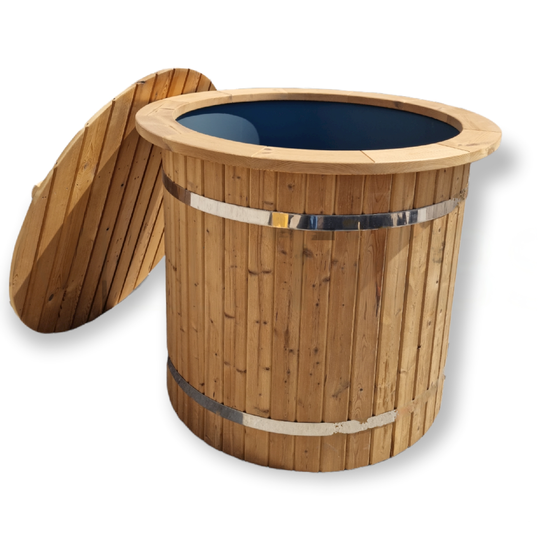 Cold Tub, Klassisches Holzbadefass, Handgefertigt