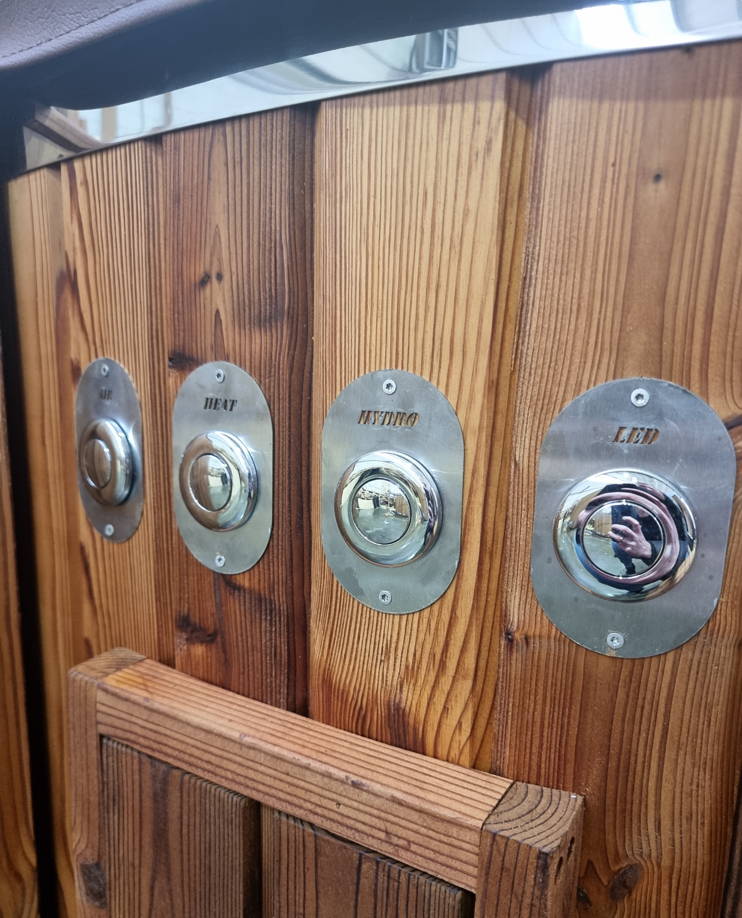 Acryl Badefass Hot Tub mit integriertem Ofen, Handgefertigt