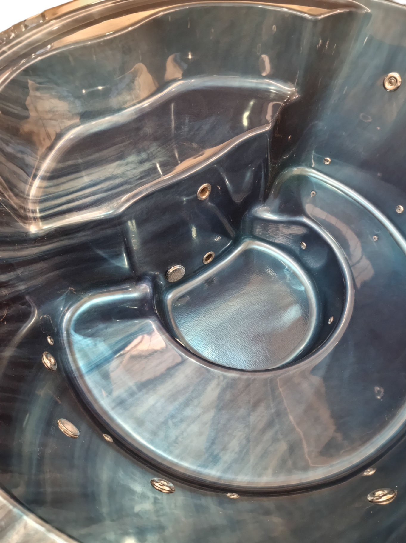 Acryl Badefass Hot Tub mit integriertem Ofen, Handgefertigt
