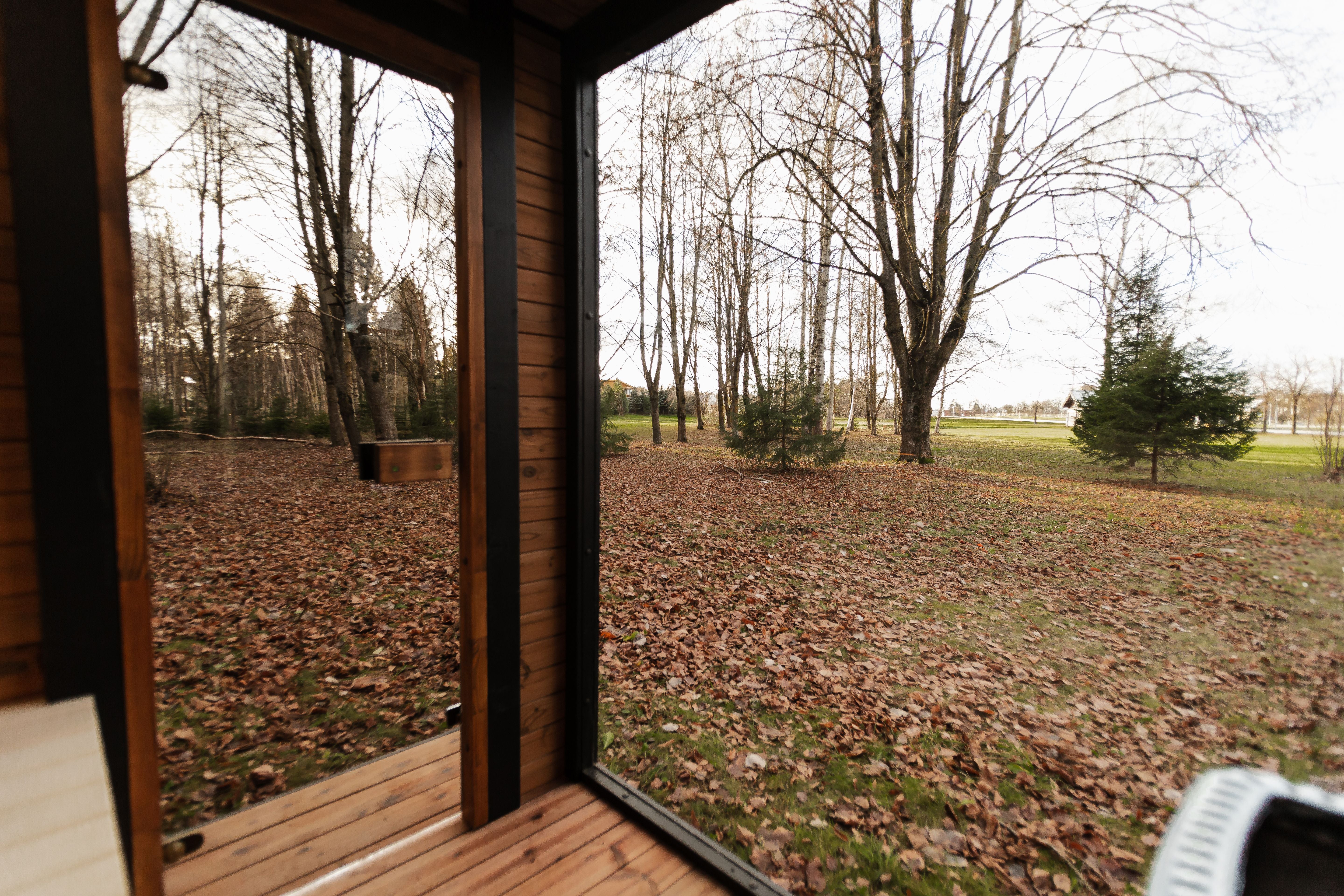 2in1 MODERN Sauna und Hottub, Handgefertigt