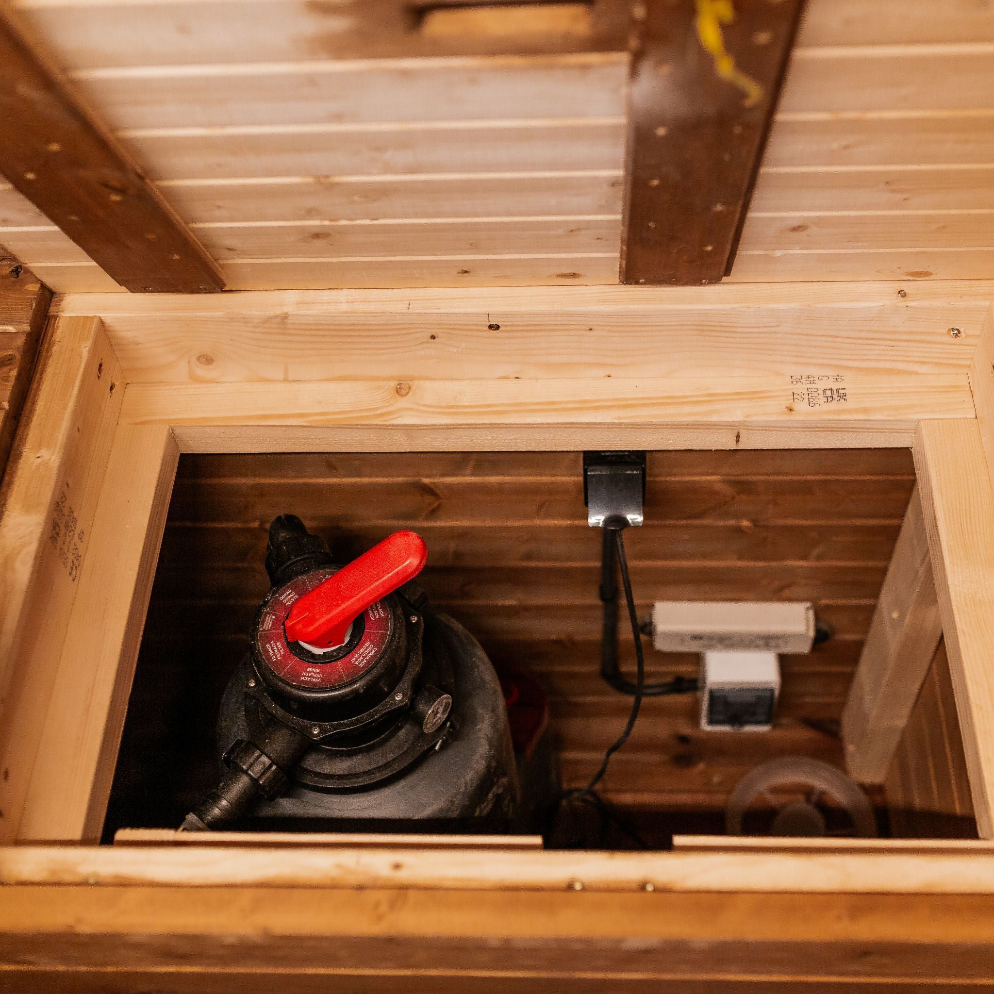 2in1 OASE Sauna und Hottub, Handgefertigt