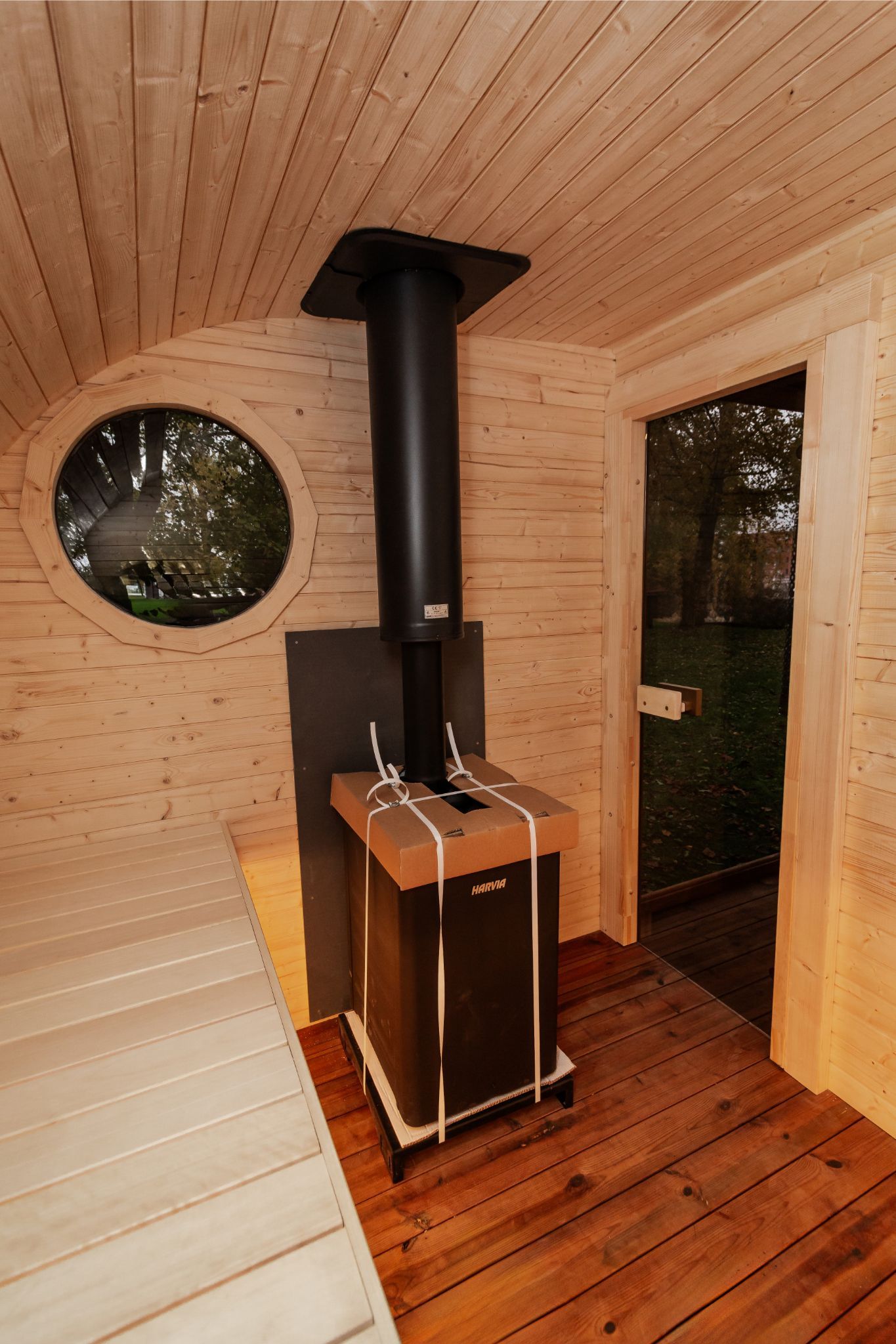 2in1 OASE Sauna und Hottub, Handgefertigt