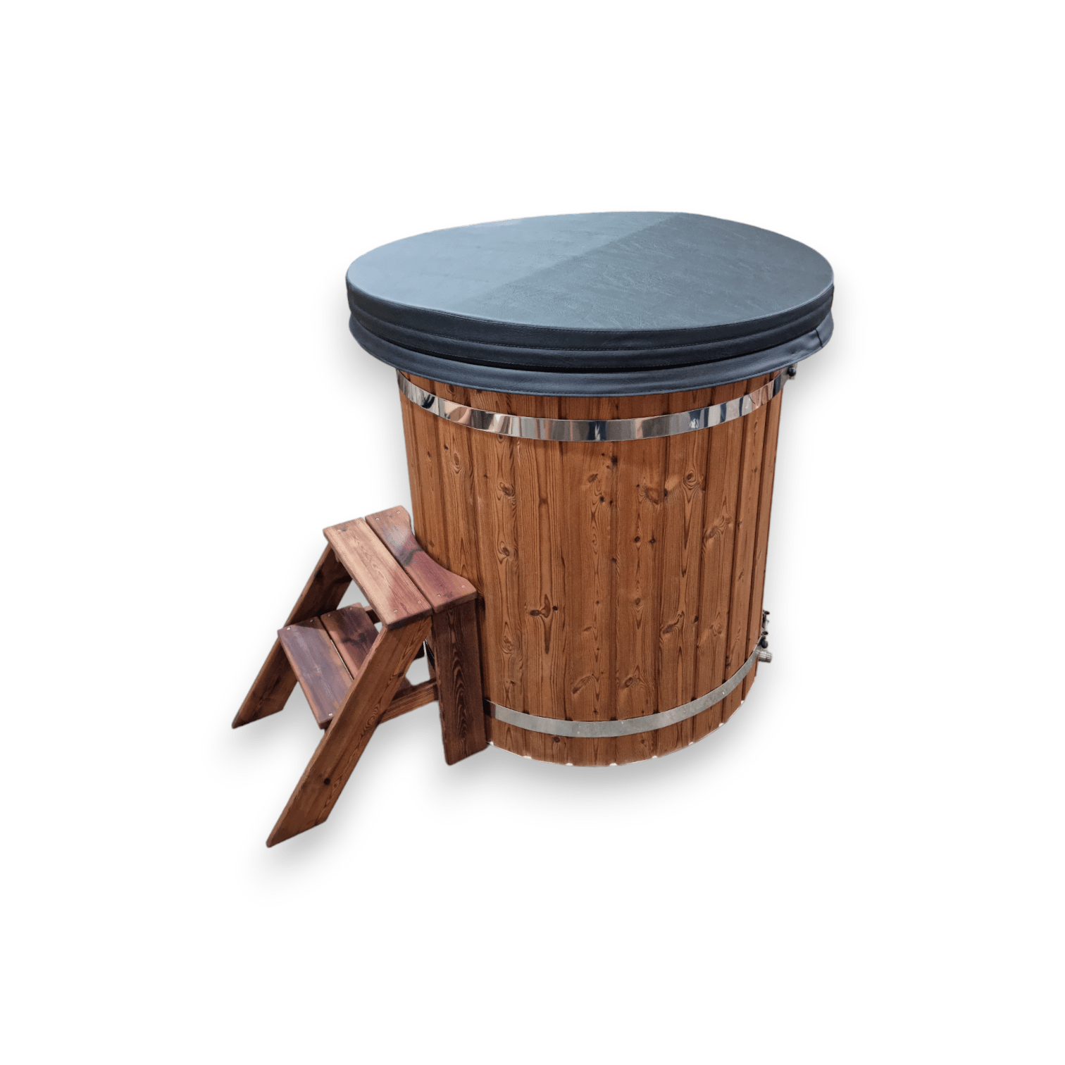 Cold Tub, Klassisches Holzbadefass, Handgefertigt